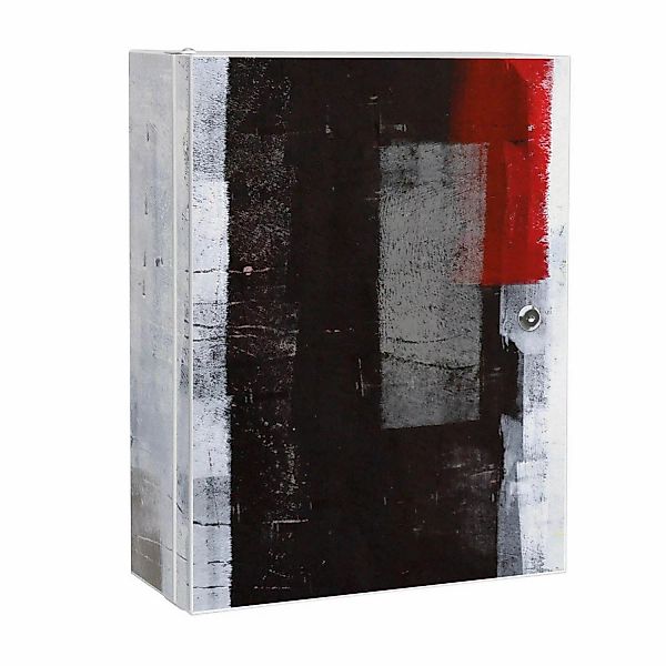 Banjado XXL Medizinschrank Abschliessbar 35x46x15cm Arzneischrank Weiß Aus günstig online kaufen