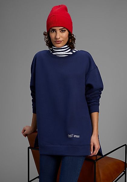 Laura Scott Longsweatshirt Weiche Baumwollmischung mit günstig online kaufen