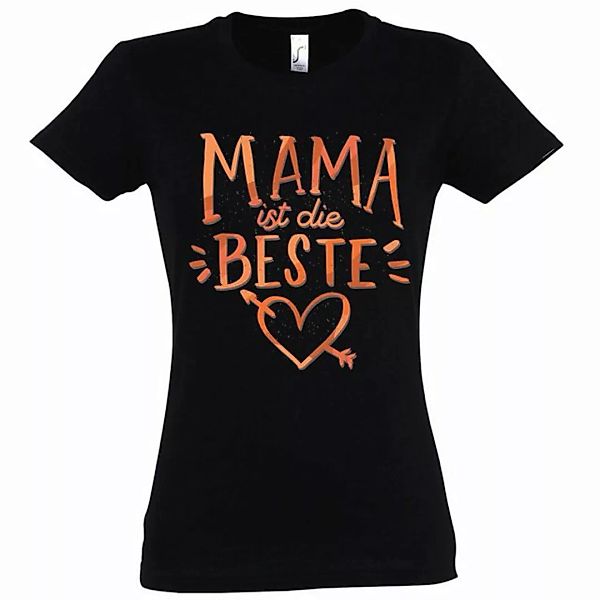 Youth Designz T-Shirt Mama Ist Die Beste Damen T-Shirt mit trendigem Frontp günstig online kaufen