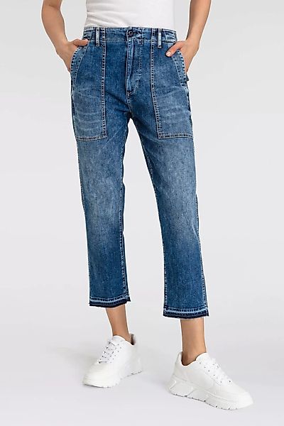 Herrlicher 3/4-Jeans "Fatique Women Slim Recycled Light Denim", mit großen günstig online kaufen