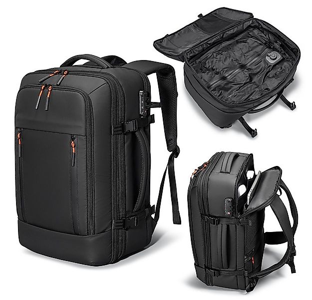 JASLIFE Reiserucksack Business Reiserucksack mit Vakuum-Kompression, Vakuum günstig online kaufen