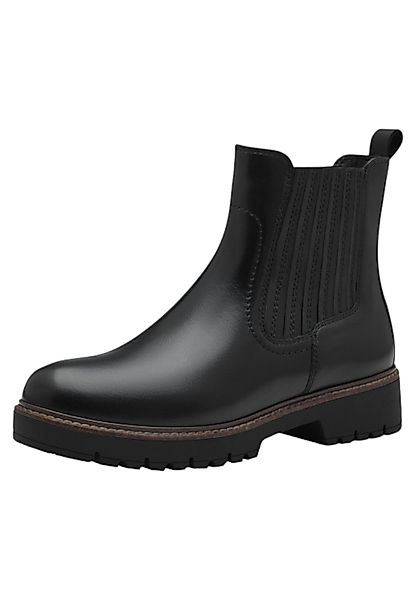 Tamaris 1-25410-43 003 Black Leather Stiefelette günstig online kaufen
