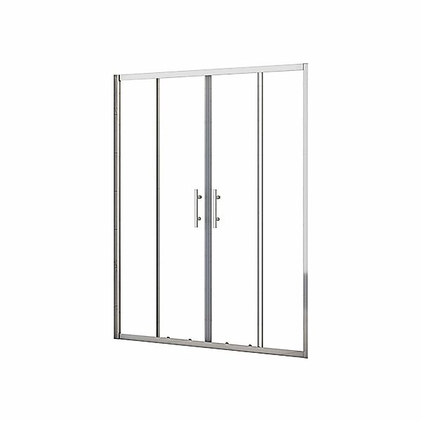 Duschparadies Schiebetür 120 cm Duschtür Nischentür 5mm ESG Sicherheitsglas günstig online kaufen