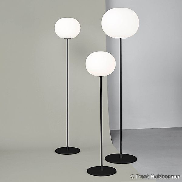 FLOS Glo-Ball F3 Stehleuchte, schwarz günstig online kaufen