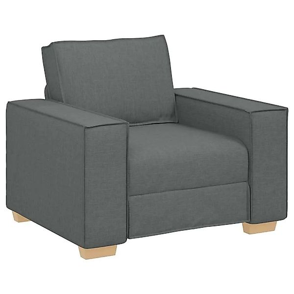 vidaXL Sofa Stuhl Dunkelgrau 60 cm Stoff 4104961 günstig online kaufen