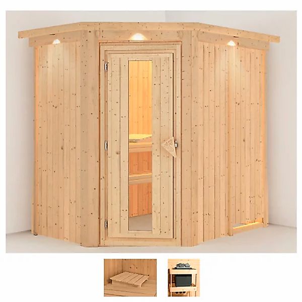 Karibu Sauna »Clara« Set, ohne Ofen günstig online kaufen