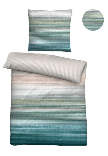 Biberna Bettwäsche "0025007" 2 Stk. tlg. absolut bügelfrei, 100% Baumwolle, günstig online kaufen