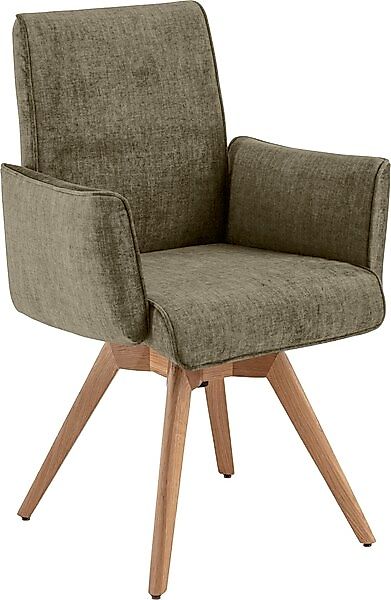 K+W Komfort & Wohnen Drehstuhl () Armlehnenstuhll mit 360° Drehfunktion mas günstig online kaufen