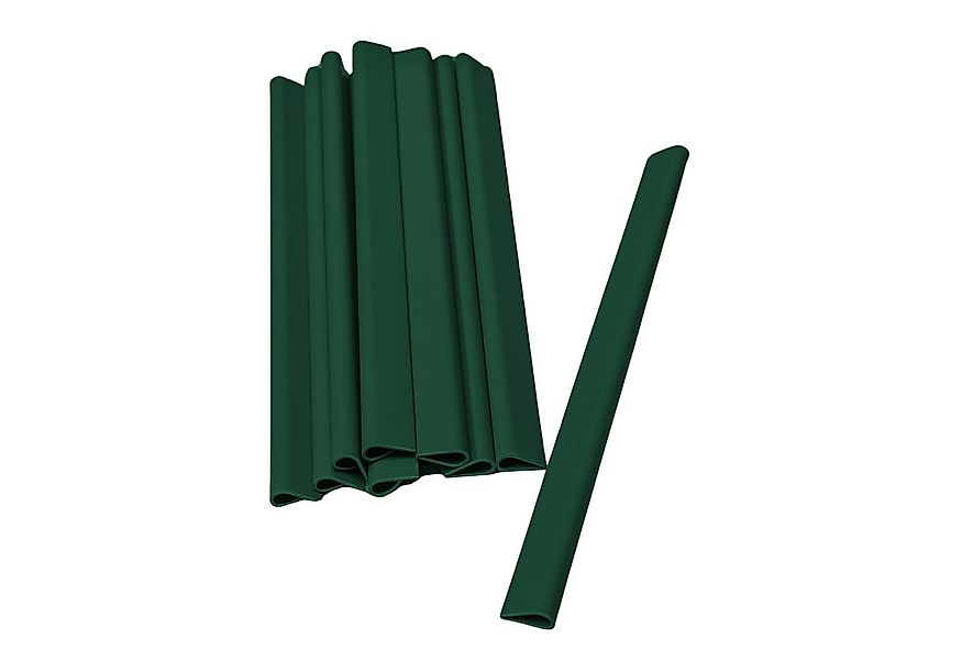 zaunzu Sichtschutzstreifen Klemmschiene für Zaunblende Grün 20er Pack, (1x günstig online kaufen