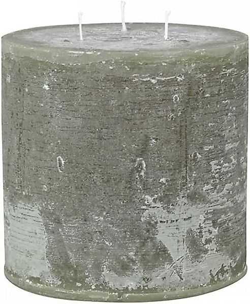 Chic Antique Stumpenkerze Stumpenkerze Rustikale Kerze Macon Paraffin 3-Doc günstig online kaufen