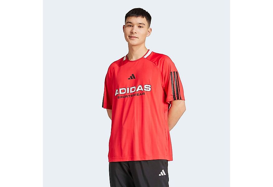 adidas Sportswear T-Shirt M TIRO JERSEY sportlicher Stil, ohne Verschluss, günstig online kaufen