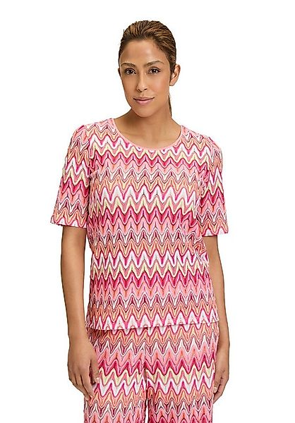 Betty Barclay Kurzarmshirt Damen mit Rippbündchen (1-tlg) Spitze günstig online kaufen