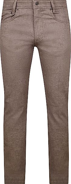 Mac Hose Arne Melange Braun - Größe W 31 - L 34 günstig online kaufen
