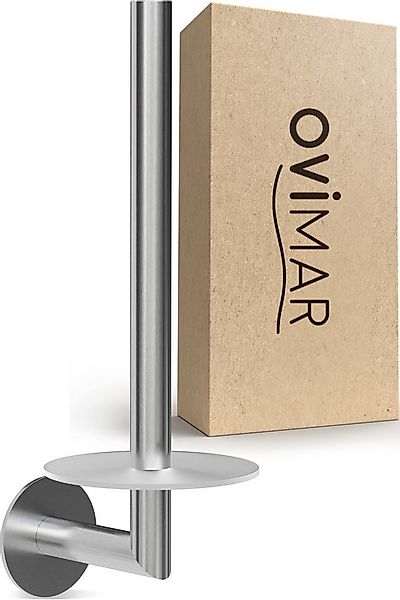 ovimar Toiletten-Ersatzrollenhalter Hesselo (1-St), aus Edelstahl in Silber günstig online kaufen