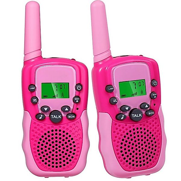 RWEUOQ Walkie Talkie Tragbares Kinder-Walkie-Talkie, mit LCD-Bildschirm, (S günstig online kaufen