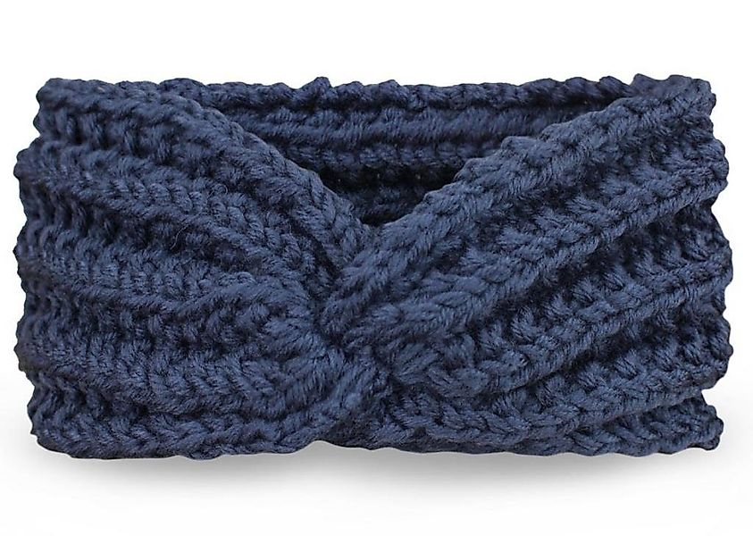 LOREZA Stirnband Damen Strick Stirnband Ohrwärmer günstig online kaufen