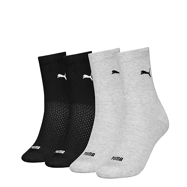 PUMA Socken "PUMA WOMEN SOCK 4P ECOM", (4er-Pack), mit unterstützender Fußg günstig online kaufen