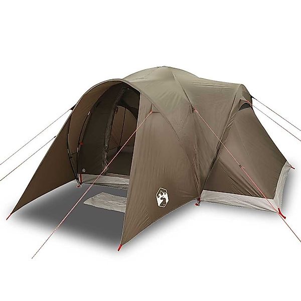 vidaXL Kuppelzelt Kuppel-Familienzelt 6 Personen Braun günstig online kaufen