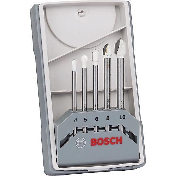 BOSCH Fliesenbohrer Fliesenbohrer-Set CYL-9 Ceramic, 5-teilig, 4 - 10 mm 26 günstig online kaufen