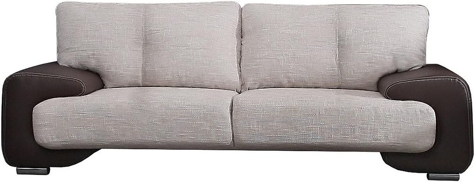 MOEBLO Sofa LORENTO 3-Sitzer, Kleiner 3-Sitzer günstig online kaufen