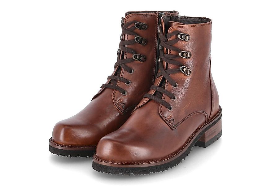 Everybody Everybody 43614D3785/GI371 SP Damen Glattleder braun Schnürstiefe günstig online kaufen