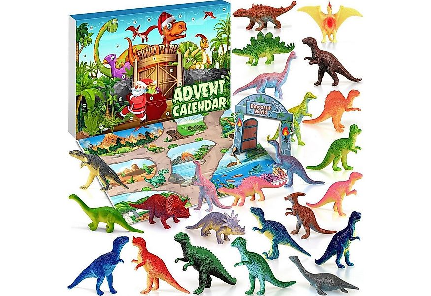 LuxusKollektion Spielzeug-Adventskalender Adventskalender 2024 Dinosaurier günstig online kaufen