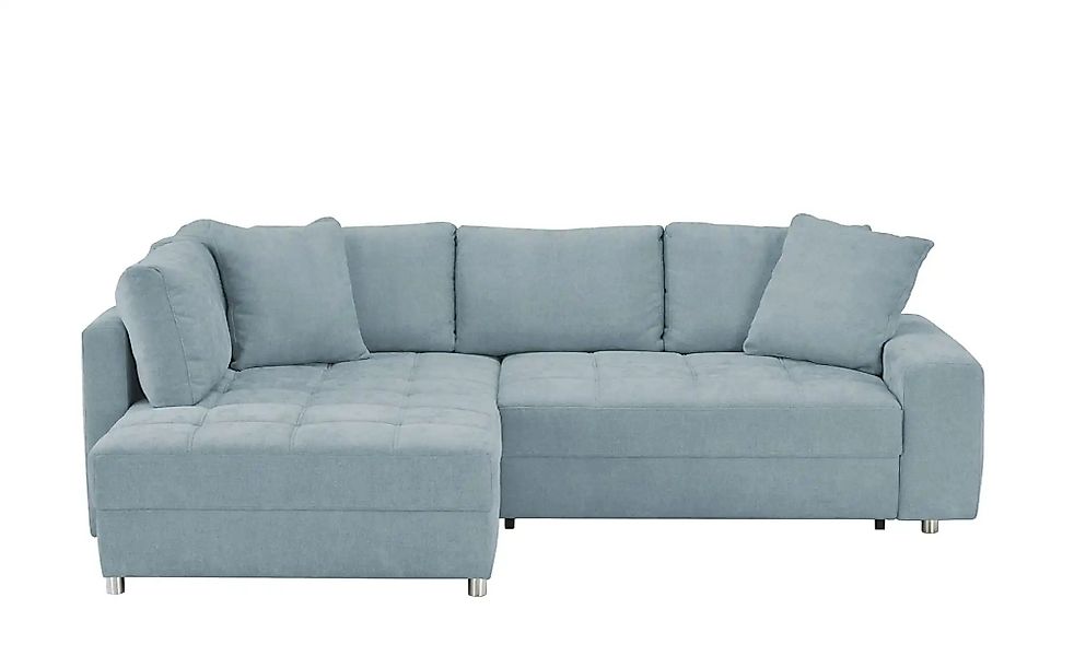 bobb Ecksofa mit pflegeleichtem Bezug Arissa de Luxe ¦ blau ¦ Maße (cm): B: günstig online kaufen
