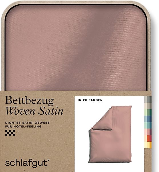 Schlafgut Bettbezug Woven Satin, (1 St), günstig online kaufen