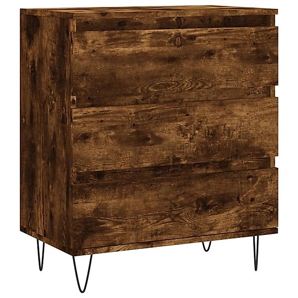 vidaXL Sideboard Räuchereiche 60x35x70 cm Holzwerkstoff 827185 günstig online kaufen