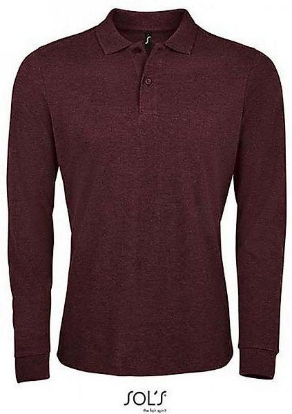 SOLS Langarm-Poloshirt Herren Long-Sleeve Piqué Polo Shirt Perfect günstig online kaufen