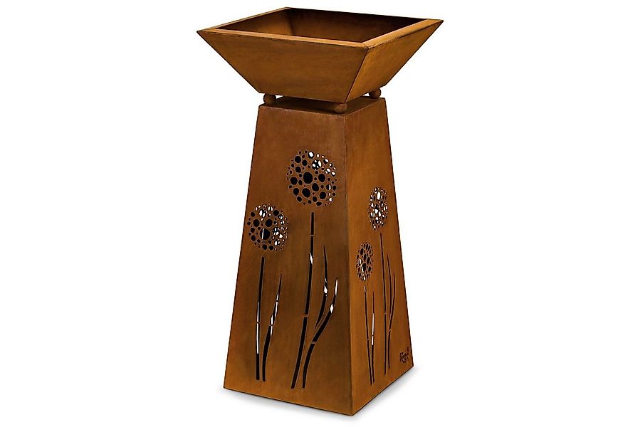 Rostikal Dekosäule Pflanzsäule Edelrost 72 cm mit Pflanzschale – Metall Gar günstig online kaufen