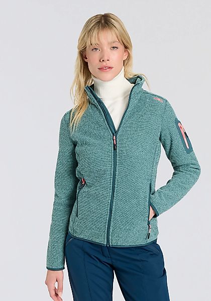 CMP Strickfleecejacke, (1 St.), Wärmeisolierend & Schnell trocknend & Atmun günstig online kaufen
