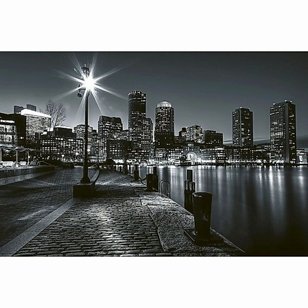 Fototapete BOSTON  | MS-5-0016 | Schwarz | Digitaldruck auf Vliesträger günstig online kaufen