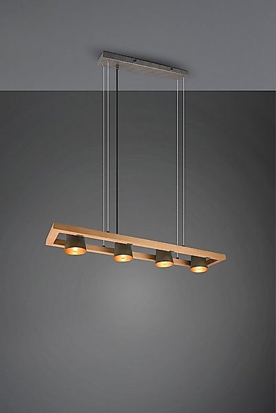 TRIO Leuchten Pendelleuchte Bell, Leuchtmittel wechselbar, ohne Leuchtmitte günstig online kaufen