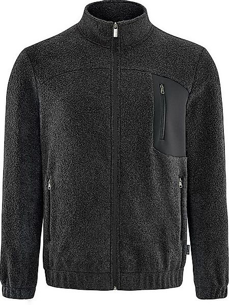 SCHNEIDER Sportswear Fleecejacke LORISM-JACKE Herren Jacke dunkelgrau-melie günstig online kaufen