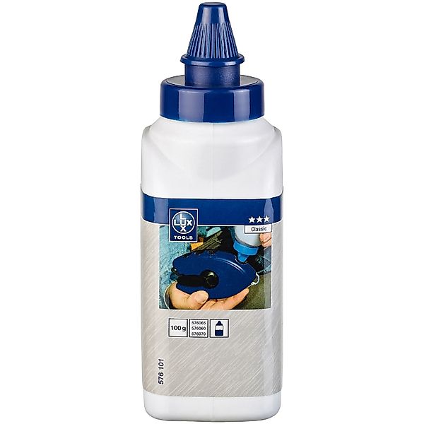 LUX-TOOLS Kreidepulver Blau 100 g Classic günstig online kaufen