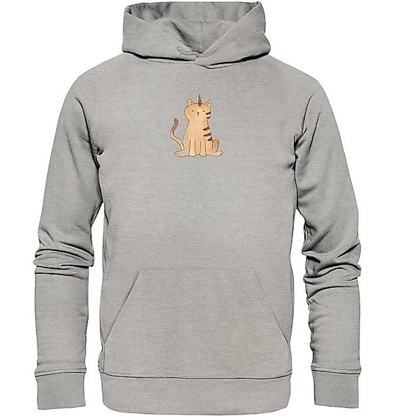 Mr. & Mrs. Panda Hoodie Einhorn Katze Größe XXL - Heather Grey - Geschenk, günstig online kaufen