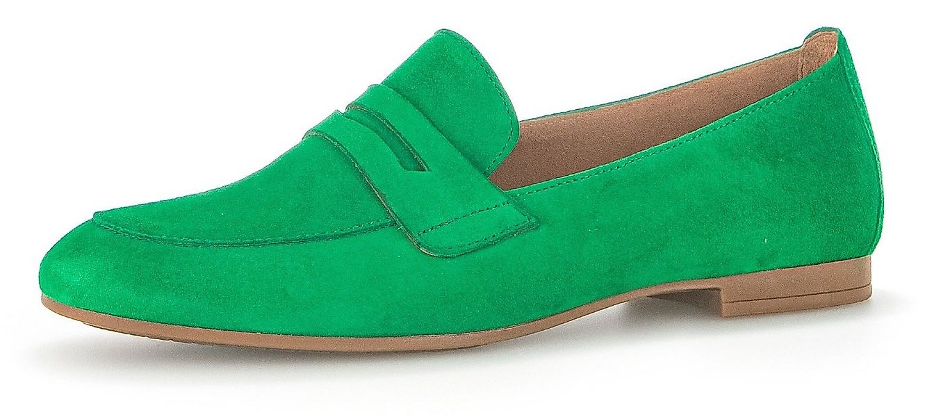 Gabor Loafer Slipper, Business Schuh mit Zierriegel und Blockabsatz günstig online kaufen