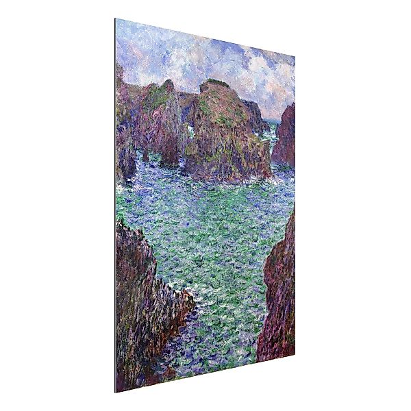 Alu-Dibond Bild Kunstdruck - Hochformat 3:4 Claude Monet - Port Goulphar günstig online kaufen