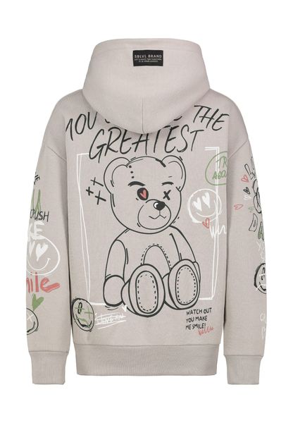 SUBLEVEL Kapuzenpullover Damen Hoodie mit Alloverprint günstig online kaufen