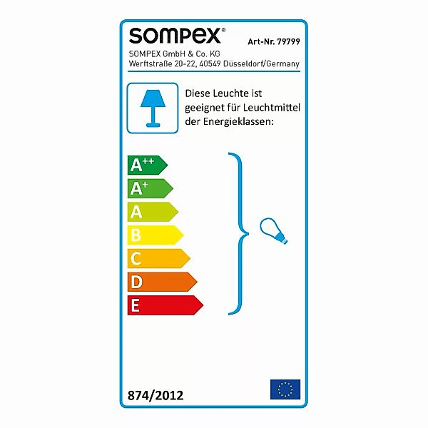 Sompex Earth Leuchtglobus Tischleuchte, Glas günstig online kaufen