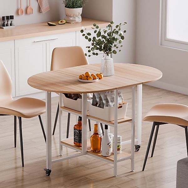 Mondeer Esstisch Klappbarer (1 Tisch), Gestell günstig online kaufen