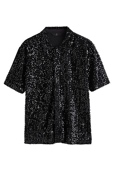 Next Poloshirt Shirt mit Pailletten (1-tlg) günstig online kaufen