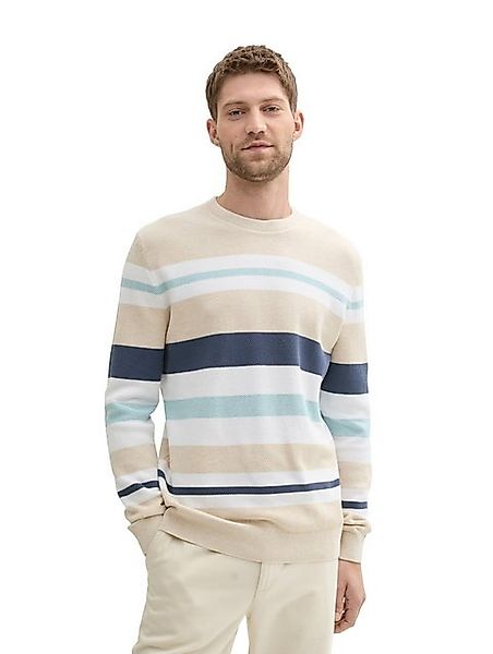 TOM TAILOR Strickpullover im Streifen-Design günstig online kaufen