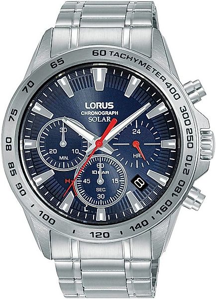 LORUS Chronograph RZ503AX9, Armbanduhr, Herrenuhr, Solar, Datum, Edelstahla günstig online kaufen