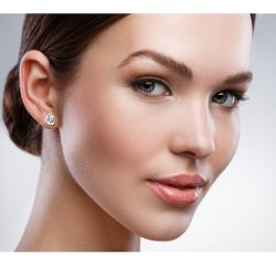Limana Paar Ohrstecker 925 Silber Rosegold günstig online kaufen