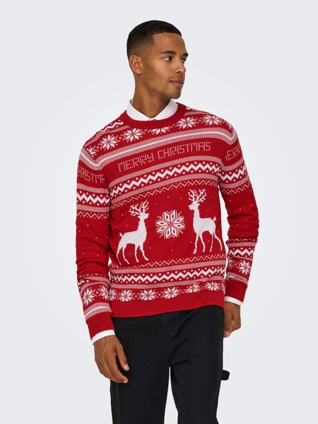 ONLY & SONS Rundhalspullover ONSXMAS REG günstig online kaufen