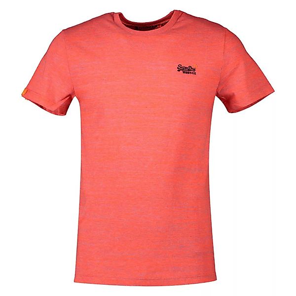 Superdry Orange Label Vintage Embroidered Kurzärmeliges T-shirt S Coral günstig online kaufen