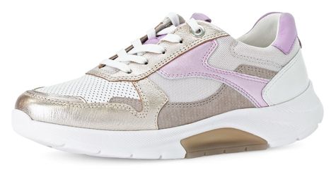 Gabor Rollingsoft Keilsneaker, Freizeitschuh, Halbschuh, Schnürschuh mit ge günstig online kaufen