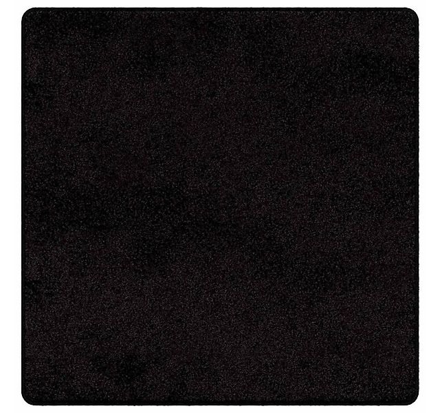 vidaXL Teppich Teppichläufer Schwarz 100 x 100 cm 100% Polypropylen Tuft, Q günstig online kaufen